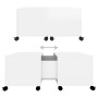 Glossy white plywood coffee table 75x75x38cm by vidaXL, Coffee table - Ref: Foro24-806873, Price: 77,99 €, Discount: %