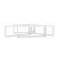 Cube wall shelf 4 units glossy white plywood 60x15x23cm by vidaXL, Shelves and shelves - Ref: Foro24-807152, Price: 52,27 €, ...