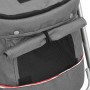 Zusammenklappbarer Hundekinderwagen aus grauem Leinenstoff, 100 x 49 x 96 cm von vidaXL, Kinderwagen für Haustiere - Ref: For...