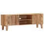 Solid acacia wood TV stand 130x30x45 cm by vidaXL, TV Furniture - Ref: Foro24-282739, Price: 215,99 €, Discount: %