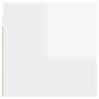 Muebles de salón de pared 2 uds blanco brillo 30,5x30x30 cm de vidaXL, Muebles TV - Ref: Foro24-804500, Precio: 53,98 €, Desc...