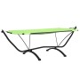 Garden lounger with steel canopy and green oxford fabric by vidaXL, Outdoor beds - Ref: Foro24-317602, Price: 136,72 €, Disco...