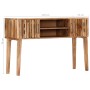 Solid acacia wood console table 120x35x76 cm by vidaXL, Side tables - Ref: Foro24-282741, Price: 179,12 €, Discount: %