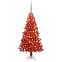 Pre-lit Christmas tree with lights and red balls 150 cm by vidaXL, Christmas trees - Ref: Foro24-3077685, Price: 46,27 €, Dis...