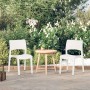 Sillas de jardín 2 unidades polipropileno blanco de vidaXL, Sillas de jardín - Ref: Foro24-317726, Precio: 81,99 €, Descuento: %