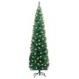 Artificial Christmas tree with LEDs and green PVC support 210 cm by vidaXL, Christmas trees - Ref: Foro24-3077752, Price: 53,...