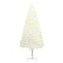 Artificial Christmas tree with LED and thick branches white 120 cm by vidaXL, Christmas trees - Ref: Foro24-3077460, Price: 5...