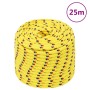 Yellow polypropylene boat rope 14 mm 25 m by vidaXL, Ropes and metal cords - Ref: Foro24-152621, Price: 28,00 €, Discount: %