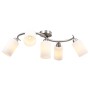 Ceiling lamp with white cone ceramic lampshades 5 E14 bulbs by vidaXL, ceiling lights - Ref: Foro24-289235, Price: 61,88 €, D...