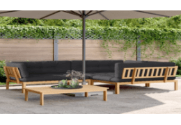 Transform your exterior space with exterior sofas