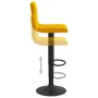 Kitchen stools 2 units mustard yellow velvet by vidaXL, Kitchen stools - Ref: Foro24-333738, Price: 125,34 €, Discount: %