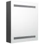 Bathroom cabinet with mirror and LED gray 50x14x60 cm by vidaXL, bathroom vanities - Ref: Foro24-326482, Price: 108,10 €, Dis...