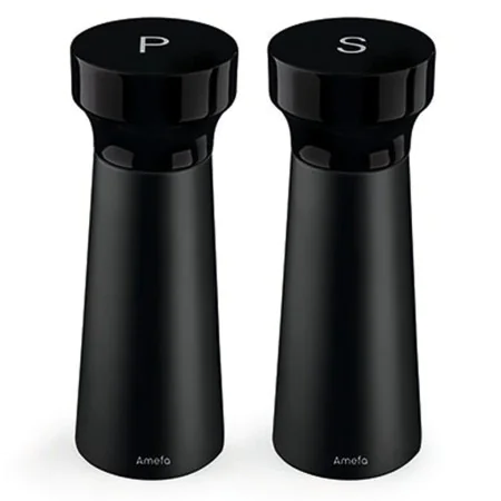 Amefa Salt and pepper mill 15 cm 2 pieces black by Amefa, Salt and pepper shakers - Ref: Foro24-438877, Price: 37,68 €, Disco...