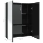 Glossy black MDF bathroom mirror cabinet 60x15x75 cm by vidaXL, bathroom vanities - Ref: Foro24-331524, Price: 129,13 €, Disc...