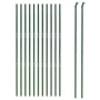 Green galvanized steel wire fence 2x25 m close by by vidaXL, fence panels - Ref: Foro24-154078, Price: 221,25 €, Discount: %