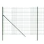 Green galvanized steel wire fence 2x25 m close by by vidaXL, fence panels - Ref: Foro24-154078, Price: 221,25 €, Discount: %