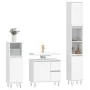 White plywood 3-piece bathroom furniture set by vidaXL, Bathroom furniture - Ref: Foro24-3190221, Price: 201,71 €, Discount: %