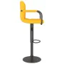 Kitchen stools 2 units mustard yellow velvet by vidaXL, Kitchen stools - Ref: Foro24-334666, Price: 140,65 €, Discount: %