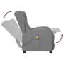 Sillón orejero elevable de masaje cuero sintético gris de vidaXL, Sillones de masaje eléctricos - Ref: Foro24-3098253, Precio...