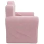 Pink soft plush children's sofa bed by vidaXL, Baby and Toddler Furniture - Ref: Foro24-341874, Price: 43,28 €, Discount: %