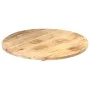 Runde Tischplatte aus massivem Mangoholz 25-27 mm 50 cm von vidaXL, Tischplatten - Ref: Foro24-286005, Preis: 44,50 €, Rabatt: %