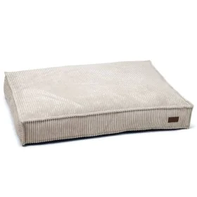 Designed by Lotte Fluted dog cushion 100x70x15 cm light gray by Designed by Lotte, Beds for dogs - Ref: Foro24-438279, Price:...