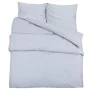 Gray light microfiber duvet cover set 135x200 cm by vidaXL, Duvet covers - Ref: Foro24-135957, Price: 12,27 €, Discount: %