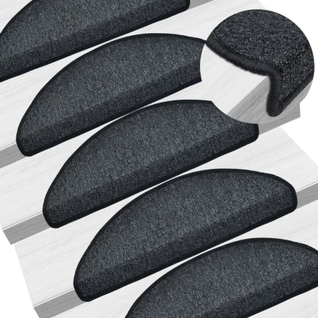 Stair mats 10 units anthracite gray 65x24x4 cm by vidaXL, Stair mats - Ref: Foro24-149751, Price: 43,15 €, Discount: %