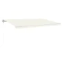 Cream automatic retractable awning 500x300 cm by vidaXL, Awnings - Ref: Foro24-3068947, Price: 487,48 €, Discount: %