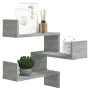 Sonoma Gray Wall Corner Shelf 40x40x50 cm by vidaXL, Shelves and shelves - Ref: Foro24-815206, Price: 24,30 €, Discount: %