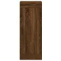 Tall brown oak plywood sideboard 34.5x34x180 cm by vidaXL, Sideboards - Ref: Foro24-3200472, Price: 107,80 €, Discount: %