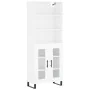 High glossy white plywood sideboard 69.5x34x180 cm by vidaXL, Sideboards - Ref: Foro24-3189343, Price: 140,82 €, Discount: %