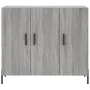 Engineered wood sideboard in Sonoma grey, 90x34x80 cm. by vidaXL, Sideboards - Ref: Foro24-828122, Price: 83,39 €, Discount: %