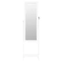 Floor mirror with jewelry cabinet and white LED lights by vidaXL, Mirrors - Ref: Foro24-353259, Price: 124,46 €, Discount: %