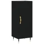 Black plywood sideboard 34.5x34x180 cm by vidaXL, Sideboards - Ref: Foro24-3189614, Price: 98,31 €, Discount: %