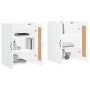 Wall cabinets 2 pcs glossy white engineered wood by vidaXL, Sideboards - Ref: Foro24-3198011, Price: 135,69 €, Discount: %