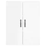 Wall cabinets 2 pcs glossy white engineered wood by vidaXL, Sideboards - Ref: Foro24-3198011, Price: 135,69 €, Discount: %