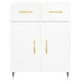 Tall white glossy plywood sideboard 69.5x34x180 cm by vidaXL, Sideboards - Ref: Foro24-3198131, Price: 163,58 €, Discount: %