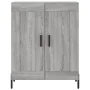 Aparador alto madera contrachapada gris sonoma 69,5x34x180 cm de vidaXL, Aparadores - Ref: Foro24-3198351, Precio: 169,41 €, ...