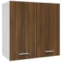 Hanging wardrobe made of engineered oak wood in brown, measuring 60x31x60 cm. by vidaXL, Kitchen cabinets - Ref: Foro24-81511...