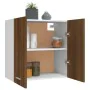 Hanging wardrobe made of engineered oak wood in brown, measuring 60x31x60 cm. by vidaXL, Kitchen cabinets - Ref: Foro24-81511...