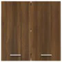 Hanging wardrobe made of engineered oak wood in brown, measuring 60x31x60 cm. by vidaXL, Kitchen cabinets - Ref: Foro24-81511...