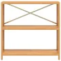 3-tier solid oak wood shelf 80x30x78 cm by vidaXL, Bookcases and shelves - Ref: Foro24-353810, Price: 112,26 €, Discount: %