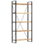 5-tier shelf 90x30x180 cm solid acacia wood by vidaXL, Bookcases and shelves - Ref: Foro24-286587, Price: 187,30 €, Discount: %