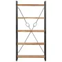 5-tier shelf 90x30x180 cm solid acacia wood by vidaXL, Bookcases and shelves - Ref: Foro24-286587, Price: 187,30 €, Discount: %