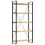 5-tier shelf 90x30x180 cm solid acacia wood by vidaXL, Bookcases and shelves - Ref: Foro24-286587, Price: 187,30 €, Discount: %