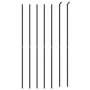 Wire fence with anthracite gray flange 2x10 m by vidaXL, fence panels - Ref: Foro24-154326, Price: 94,90 €, Discount: %