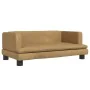 Brown velvet children's sofa 80x45x30 cm by vidaXL, Baby and Toddler Furniture - Ref: Foro24-3196310, Price: 74,55 €, Discoun...