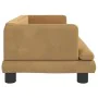 Brown velvet children's sofa 80x45x30 cm by vidaXL, Baby and Toddler Furniture - Ref: Foro24-3196310, Price: 74,55 €, Discoun...