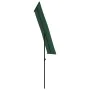 Garden umbrella with green aluminum pole 180x110 cm by vidaXL, Umbrellas - Ref: Foro24-47328, Price: 40,89 €, Discount: %